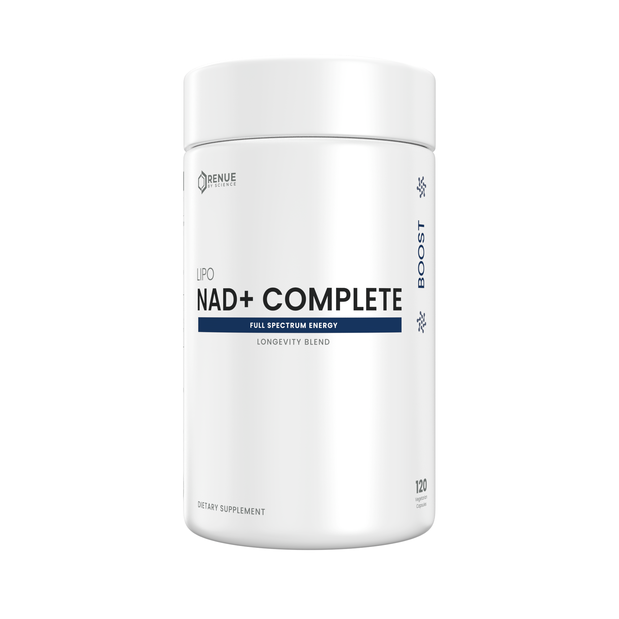 NAD+ Complete front bottle view